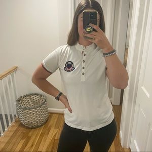 Pikeur 🤍 white equestrian competition show shirt